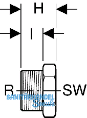 Geberit Mepla Stopfen zu