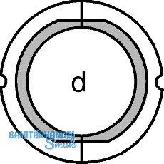 Geberit Mepla Rohrschelle kplt.f.