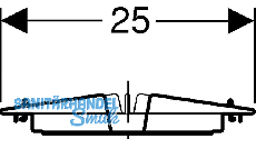 Geberit Pluvia Funktionsscheibe zu
