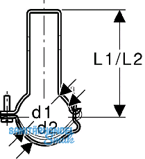 Geberit Rohrschelle zu