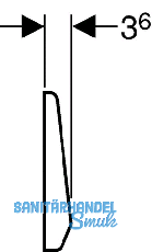 Geberit Bettigungsplatte Highline