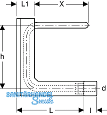 Geberit Mepla Heizkrperanschluss-Set
