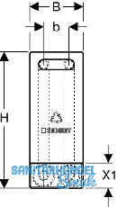 Geberit Mepla Heizkrperanschluss-Set