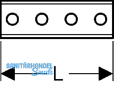 Geberit Pluvia Verbinder MPC massiv f.