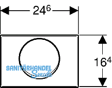 Geberit Bettigungsplatte Mambo