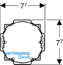 Geberit Rohbauset mit Trafo zu