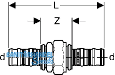 Geberit Mepla Verschraubung