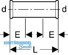 Geberit Mapress C-Stahl Schiebemuffe