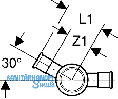 Geberit Mapress Kupfer Kreuzstck