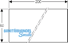 Geberit Duofix System-Paneel 200x60 cm
