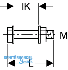 Geberit Mapress Schraubenset