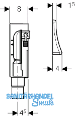 Geberit UP Siphon f WM und Trockner