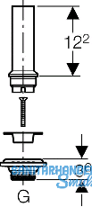 Geberit Zusatzset zu Siphon fr