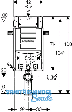 Geberit Kombifix Montageelement f WC
