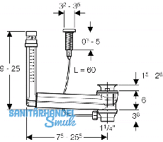Geberit WT CLOU mit Kabelzug 152019