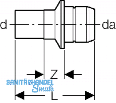 Geberit Mapress Steckberg. f. Verteiler