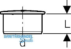 Geberit Muffenstopfen PP-MD d90