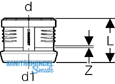 Geberit bergangsmuffe
