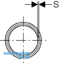 Geberit Rohr PP-MD d75x1500 1 Muffe