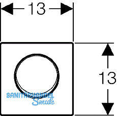 Geberit HyTouch UR-Handauslsung HP