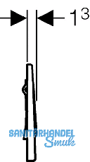 Geberit HyTouch UR-Handauslsung HP