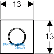 Geberit HyTouch UR-Handauslsung HP