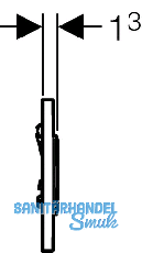 Geberit HyTouch UR-Handauslsung HP