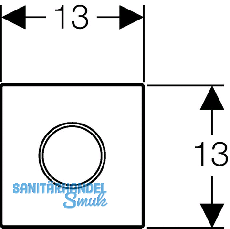 Geberit HyTronic UR-Steuerung IR, Batt,