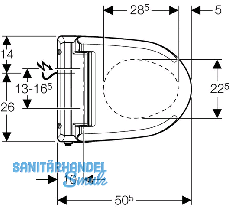 Geberit AquaClean 4000, weiss