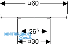 Geberit Bef-Blech PLU Dachw-einl DAF