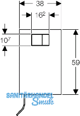 Geberit AquaClean Designplatte