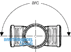 Geberit Abzw.2x PP-MD 87.5G d125/110/110