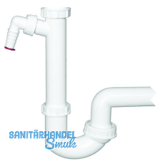 HL100/50 Sifon DN50x6/4' m. Kgel u. WG-Anschl.