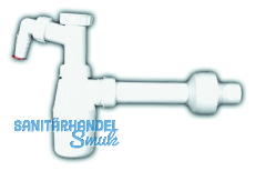 HL132.1/30 WT-Sifon DN32x5/4' m. WG-Anschl. u. Rosette