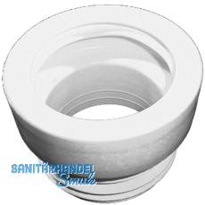 HL201/1 WC-Anschl.manschette DN110 m. Mehrfachlippendichtg