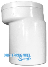 HL204 WC-Anschl.stutzen DN110 etagiert m. Lippendichtg