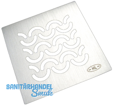 HL3121 Niro-Rost V4A 115x115mm Seine