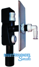 HL404.1 WG-UP-Sifon DN40/50 m. Rohrbelfter HL902 - 110x225mm