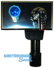 HL405 WG-UP-Sifon DN40/50 m. integriertem Wasseranschl. - 180x10