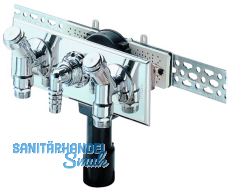 HL406.2 WG-UP-Sifon DN40/50 m. 2 integri erten WasserAnschl. sam