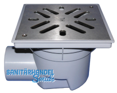 HL605SW Perfektabl. DN110 waagr 244x244 mm Kst./226x226mm Niro m