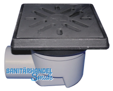 HL605.1 Perfektabl. DN110 waagr 260x260 mm/226x226mm Guss m. fro