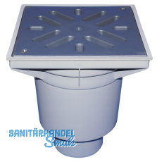 HL606LW/5 Perfektabl. DN160 senkr 244x244mm/226x226mm Kst. m. Wa