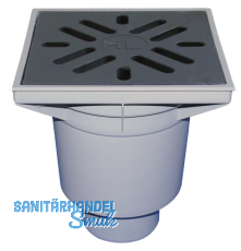 HL606W/5 Perfektabl. DN160 senkr 244x244 mm Kst./226x226mm Guss