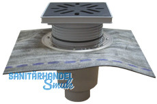 HL616H/5 Perfektabl. DN160 senkr m. Bitu menmanschette. 240x240m