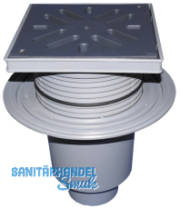 HL616LW/1 Perfektabl. DN110 senkr m. Dic htflansch. 240x240mm/22