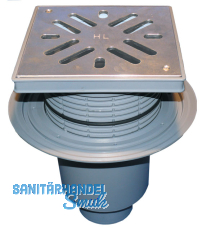 HL616S/5 Perfektabl. DN160 senkr m. Dich tflansch. 240x240mm Kst