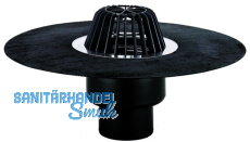 HL62H/2 Dachabl. DN125 m. Bitumenmanschette