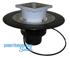 HL62.1B/1 Dachabl. DN110 m. Klemmelem. u Heizung (10-30W/230V).