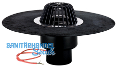 HL62.1H/7 Dachabl. DN75 m. Bitumenmansch ette u. Heizung (10-30W